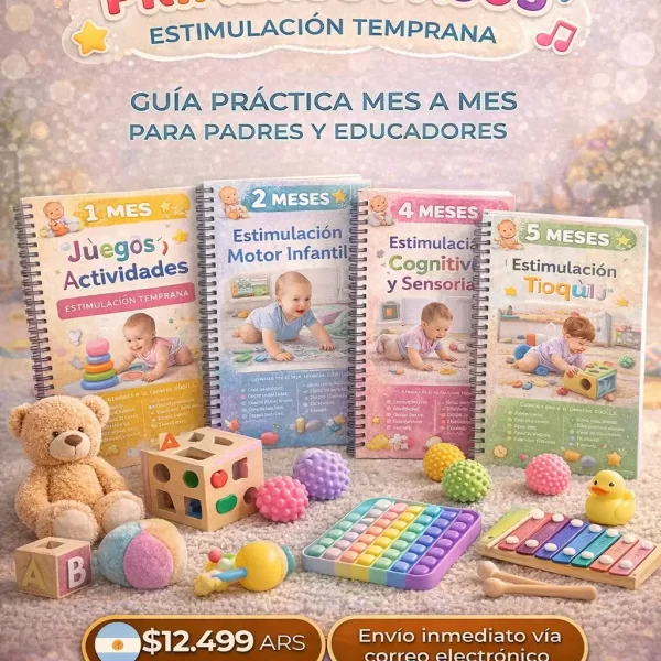 Pack Primeros Pasos Estimulación Temprana