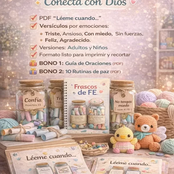 Frascos de Fe - 📖 Nivel 1 – Conectá con Dios